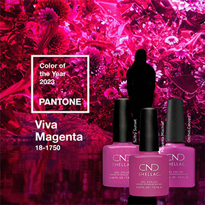 CND Pantone 2023 - VIVA MAGENTA!